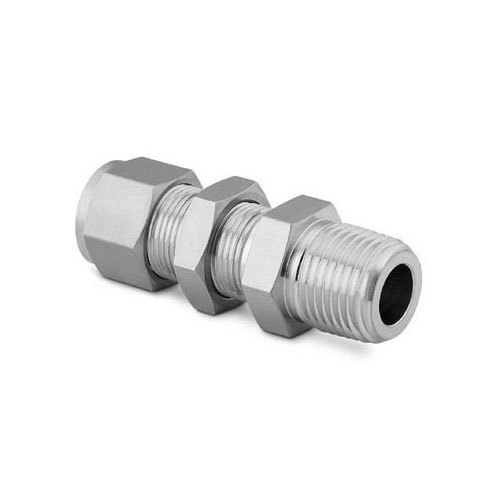 Stainless Steel Bulkhead Connector, Size: 1 inch, for Structure Pipe ...