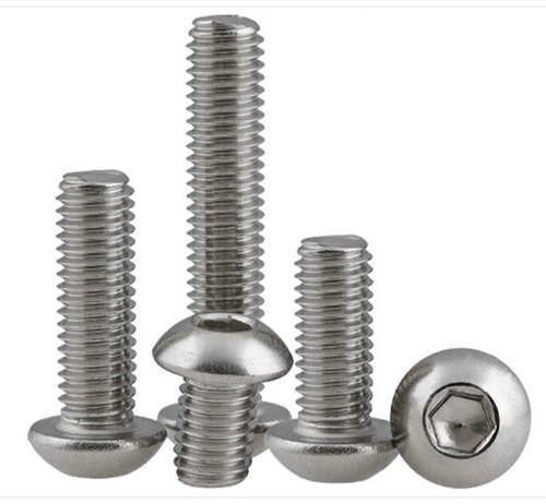 Stainless Steel Button Head Cap Screws, Size: M3 To M20