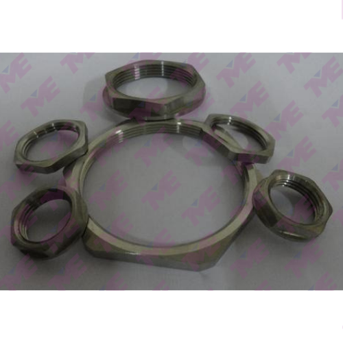 TME SS Stainless Steel Check Nut, For Fittings, Packaging Type: Packet