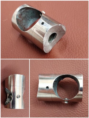 Stainless Steel Pipe Holder, For Railing Fitting, Size: 2inch