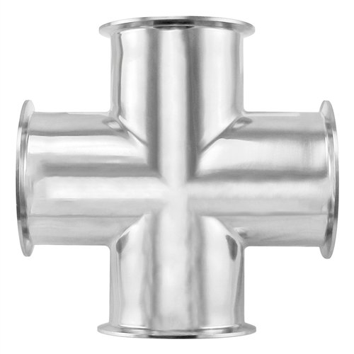 1 Inch Straight Stainless Steel Cross A403 WP 316L, For Chemical Handling Pipe