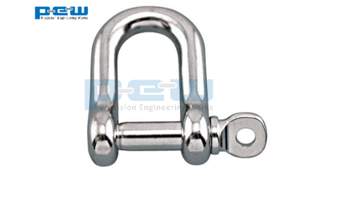 STAINLESS STEEL D SHACKLE, Size: 4mm To 150mm
