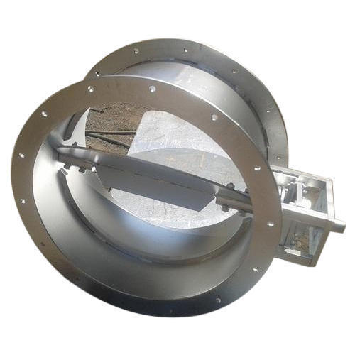 Own brand Stainless Steel Damper, For Volume Control, Shape: Round