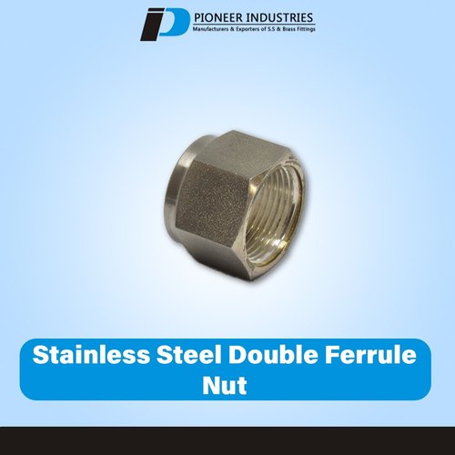 Pioneer Stainless Steel Double Ferrule Nut