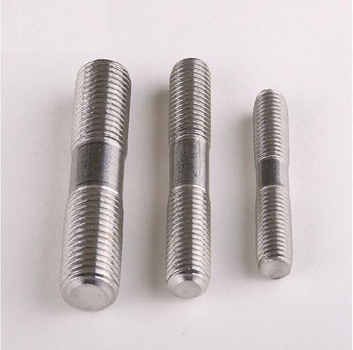 Stainless Steel Double Threaded Studs, Size: 6x190 Mm