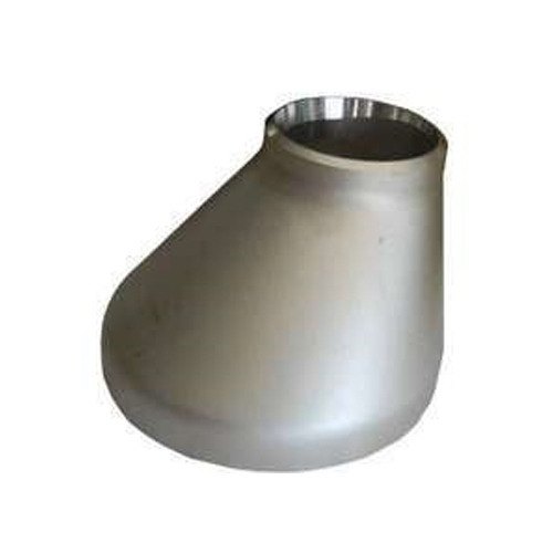 Metallic Grey 3/4 x 1/2 inch Stainless Steel Eccentric Reducer