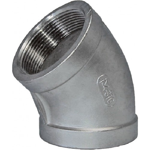 Stainless Steel Elbow, Size: 1/4 and 3/4 inch