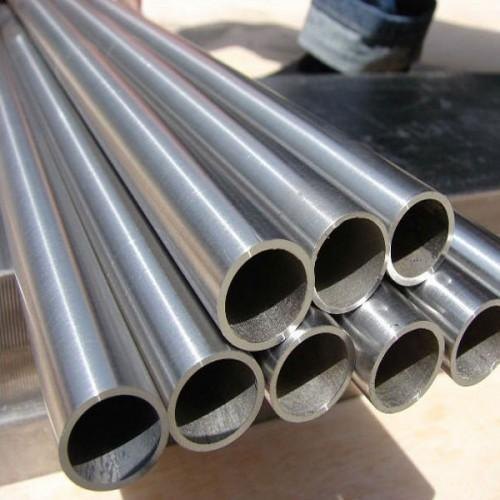 Round Stainless Steel ERW Pipe 304 L, 6 meter