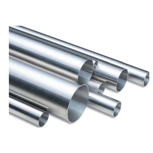 Nascent Silver Stainless Steel ERW Welded Tube