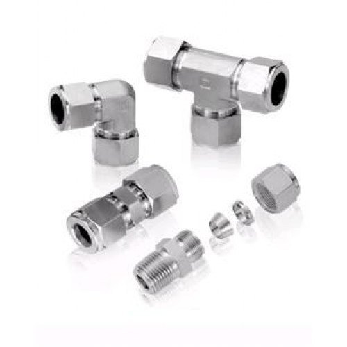 Stainless Steel Compression Fittings, Size: 1/2 Inch And 1 Inch