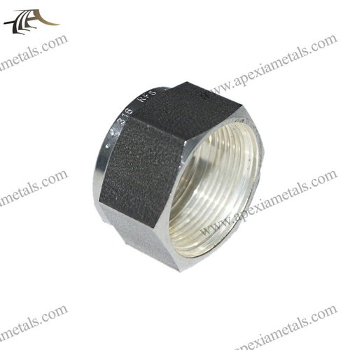 AM Hexagonal Stainless Steel Ferrule Nut, Size: 1/4 - 1