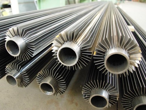 Rajveer Stainless Steel Fin Tube, Size: 1 inch
