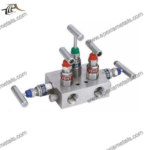 Stainless Steel Five Way Manifold Valve (R Type), Size: 1/2