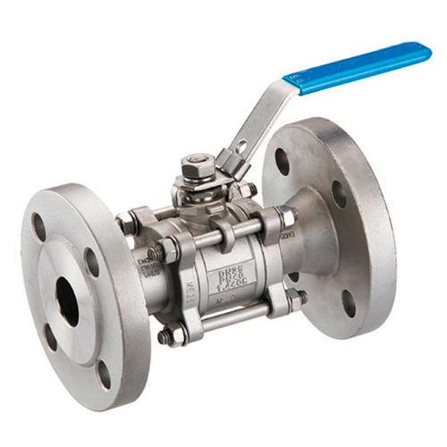 Stainless Steel Flanged Valve, 2 Hole