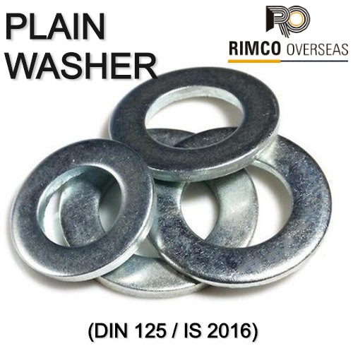 RAJ Stainless Steel Flat Washers, Dimension/size: M10-m100