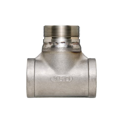 1 inch Threaded Stainless Steel Flow Tee, For Pipe Fittings