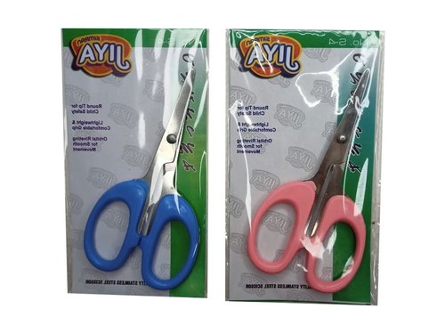 Qatalitic 4 Pieces Art And Craft Zig Zag Paper Shaper Scissor Set