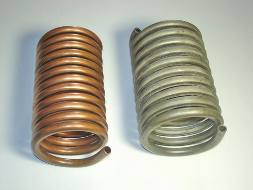 Stainless Steel Helical Pipe Coils, Size: 3/8 inch to 2inch
