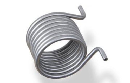 Stainless Steel Helical Pipe Coil, For Construction, Size: 1 inch
