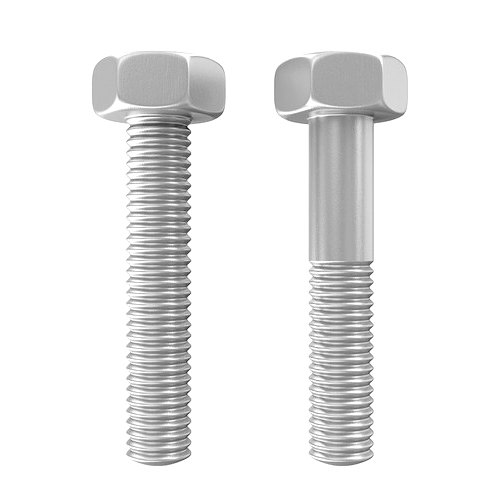 Silver PIL Stainless Steel Hex Bolt, Size: M3 - M12, Material Grade: Ss