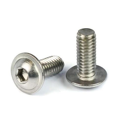 Stainless Steel Hexagonal Head Screw, Size: M1 - M22