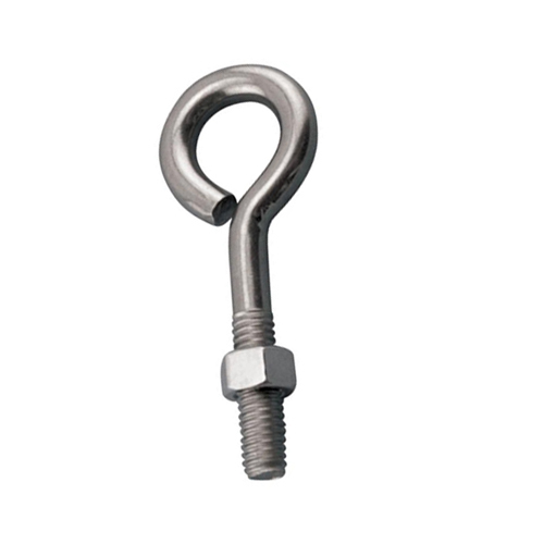 UNIFLEX Silver Stainless Steel I Bolt, Size(mm): 5 Mm