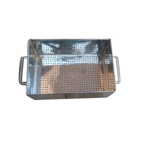 Stainless Steel Injection Tray, Shape: Rectangle, Size: 1 X 1.5 Feet