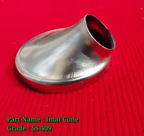 SS409 5inch Stainless Steel Inlet Cone