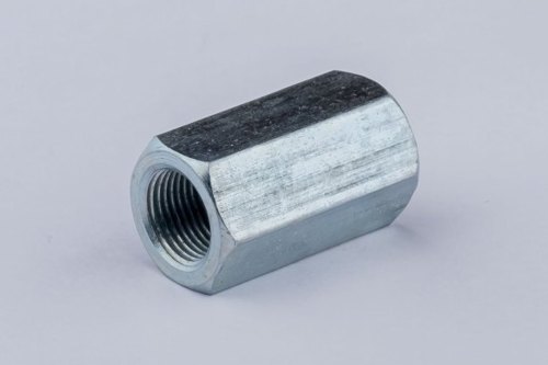 Silver Stainless Steel Male Connector