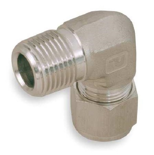 90 degree Threaded Stainless Steel Male Elbow, For Gas Pipe