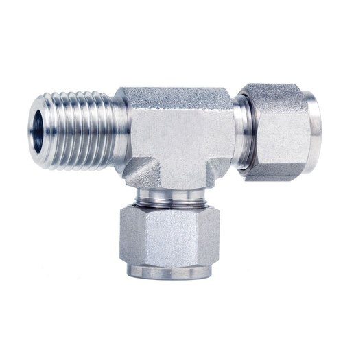 Socketweld Stainless Steel Male Run Tee, For Gas Pipe