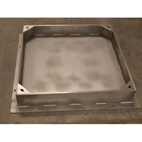 Square & round Stainless Steel Manhole Cover, For Construction