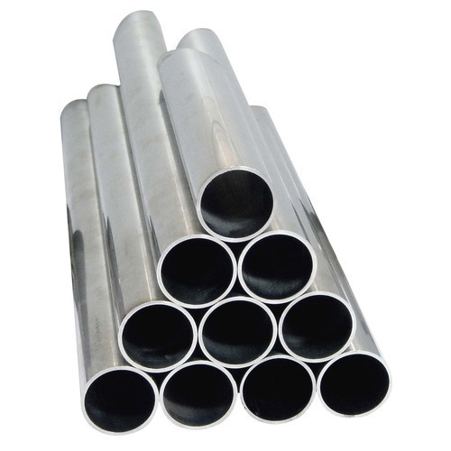 Stainless Steel Mirror Polish Finish Pipes, Size: 1/2 Inch