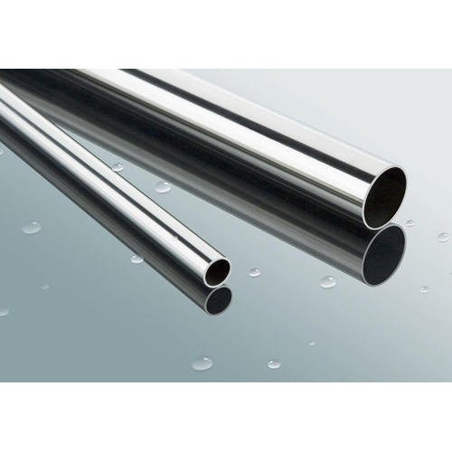 Round Stainless Steel Mirror Polish Pipe, 3 m to 18 m, Material Grade: SS304