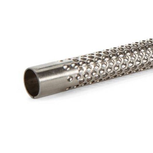 Round Stainless Steel Perforated Tubes, Grade: SS316