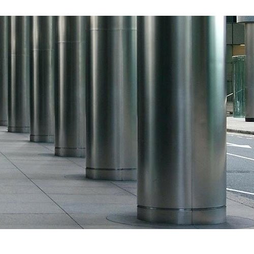 IKON Stainless Steel Pillar, Material Grade: Ss202, Ss304, for Construction