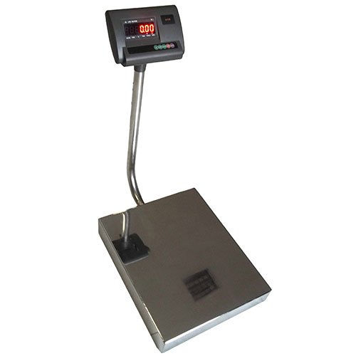 External stainless steel Platform scale, Capacity: 80 Kg, Pan Size: 350*350 Mm