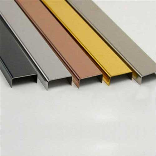 Stainless Steel Decorative Profile, For Construction