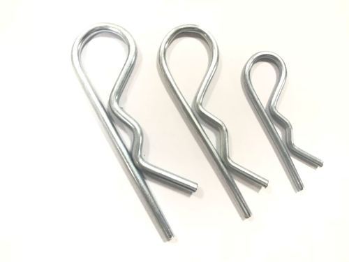 White And Yellow Stainless Steel R Pin Clip, Plain Poly Bags