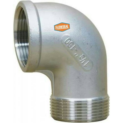 Flowseal Stainless Steel Reducing Elbow, Material Grade: Ss 304