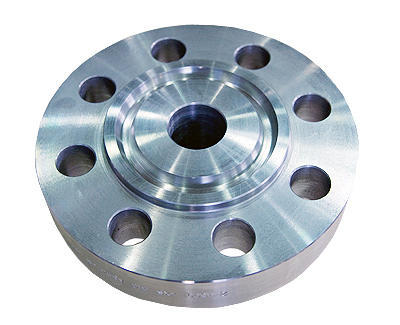 Silver Circular Stainless Steel Ring Type Joint Flanges, For Gas Industry
