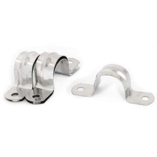 Silver Polished Stainless Steel Saddle Clamp
