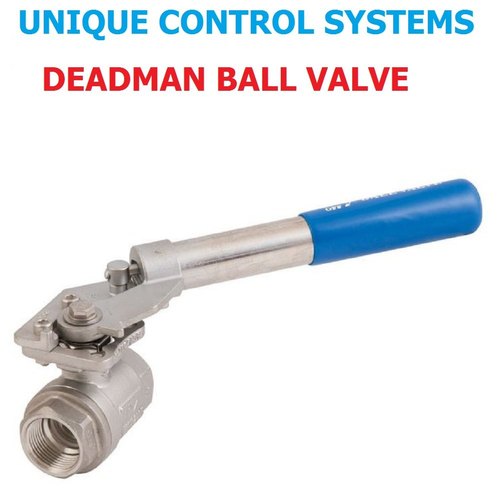 Stainless Steel Screwed End Deadman Ball Valve