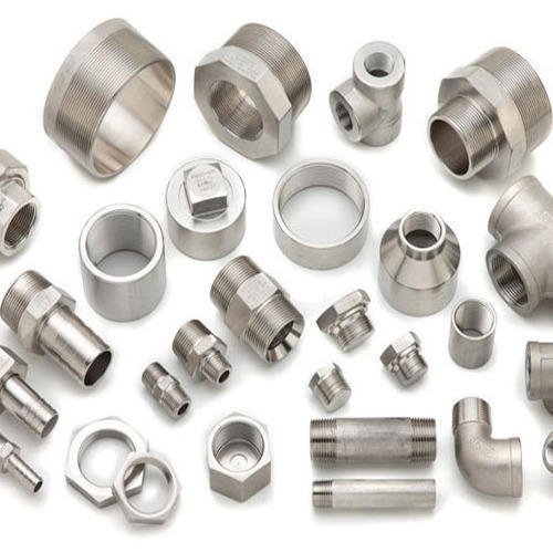 Stainless Steel Screwed Pipe Fitting, Packaging Type: Box