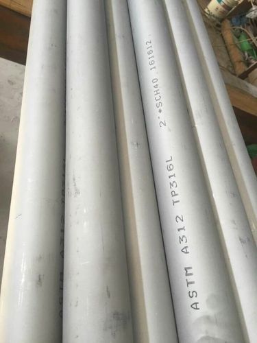 Stainless Steel Seamless Pipe TP316L, Size: 1/2 Inch, 3/4 Inch, 1 Inch, 2 Inch, 3 Inch
