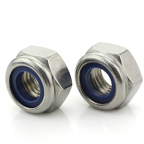 Mahavir 6 mm Stainless Steel Self Locking Nut