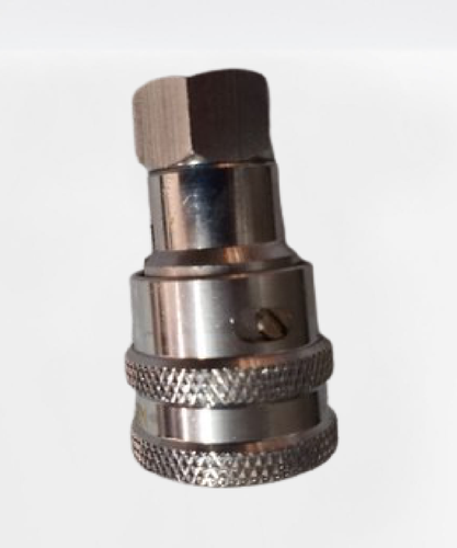 Adaptor Stainless brass Self Sealing Valve, For Oxygen Cylinder
