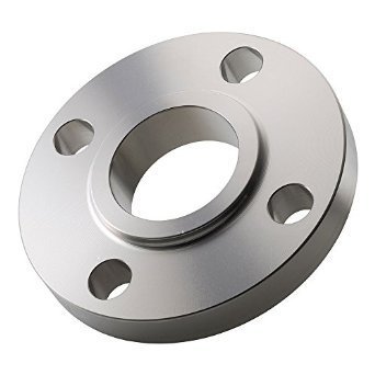 Silver Circular Stainless Steel Slip On Raised Face Flanges, For Oil Industry