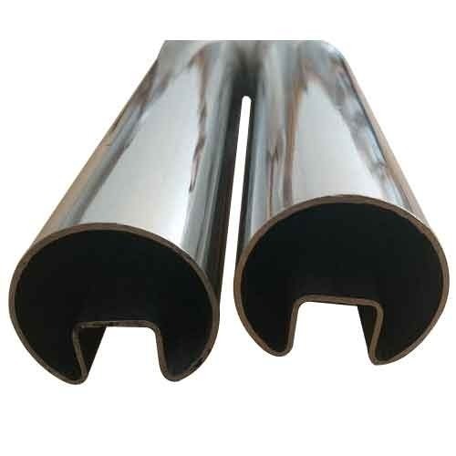 Kanak Metal Stainless Steel 321 Slot Pipes, Thickness: 10 Mm