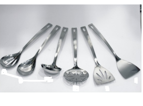 Silver Color Stainless Steel Cutlery, Size: 6 inch